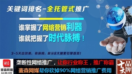 垄断性网站网络推广_麦森网媒(优质商家)【图】- 勤加缘网